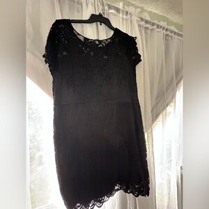 Ambiance Black Lace Dress